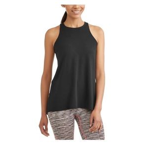 AVIA Womens Back Wrap Tank Size Small 4-6 Black New